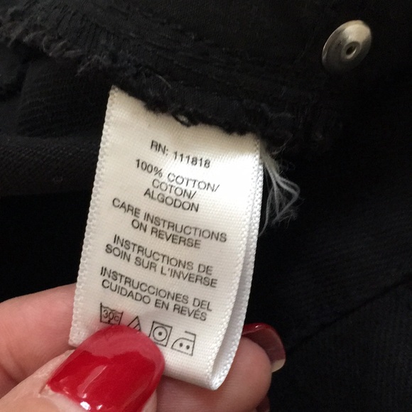 Michael Kors Black Flare Studded Jeans Size 14 - Picture 5 of 6